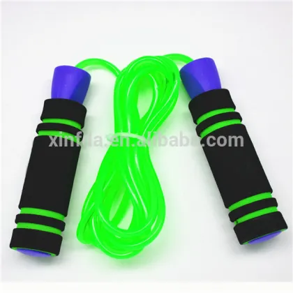 Wholesale Bearing Fitness Walmart Jump Rope With Cowhide Rope