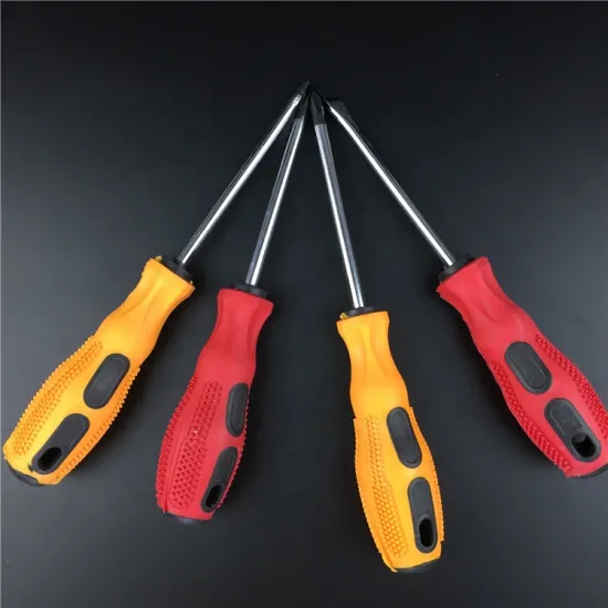 Unique Design PVC Handle Screwdriver With Hanging hole