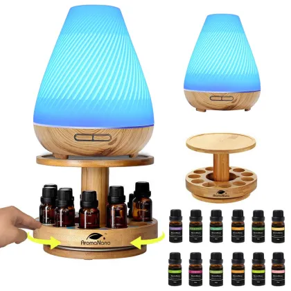 AromaNano 400ml Wooden Essential Oil Diffuser - Wholesale Essential Oil Diffusers