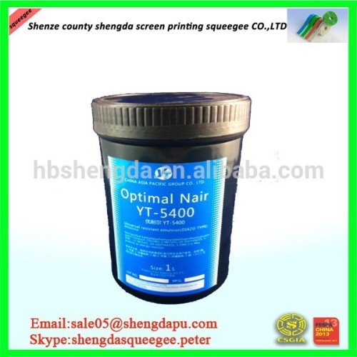 Screen Printing Stencil Frame Coating Emulsion, High Quality Screen