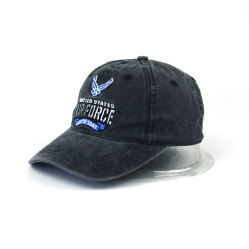 Custom Embroidery 100% Cotton Tactical Baseball Caps with Logo