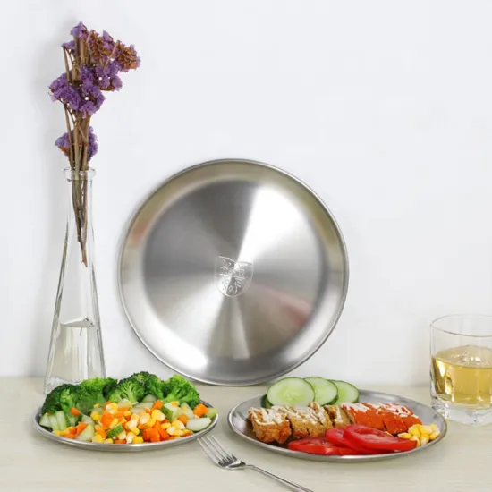 Stainless Steel Meat Tray Pizza Tray Bake Ware