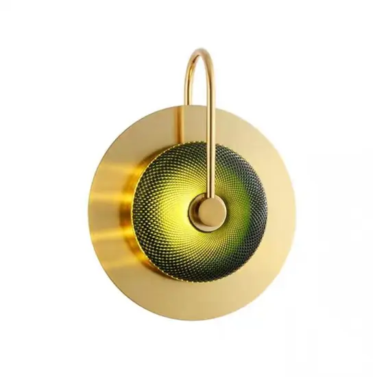 INSHINE Brass With Glass Wall Lamp