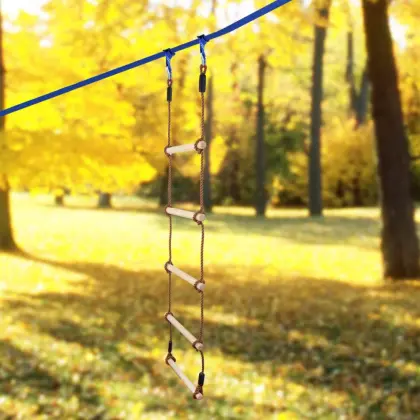 Outdoor Kids Climbing Game Hanging Ladder