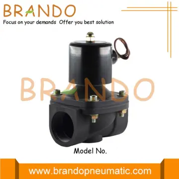 2 Inch Plastic Electric Solenoid Valve 220VAC 110VAC
