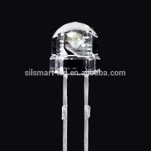 10mm round straw hat concave red led diode1.8v-2.2v