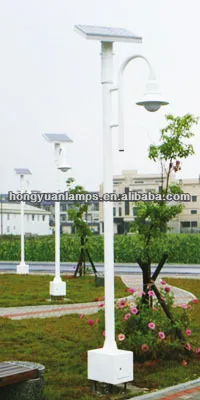 HY 3m HDG with Coating with one bracket for 40W led solar garden light pole