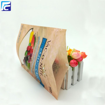 Food grade dry Fruit packaging Bags with window