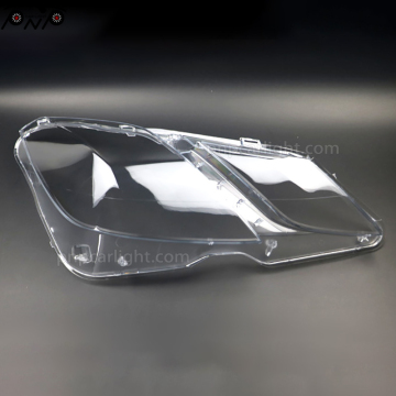 Cangkang dasar penutup lensa kaca lampu depan untuk Mercedes Benz e-class W207 2009-2012