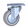 2 inch plaat caster met TPE wielen