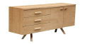 Charles Retro Modern Credenza Cabinet Sideboard