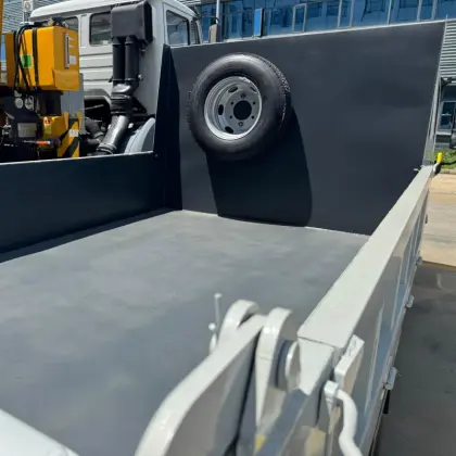 Advanced Double-Cab Dump Truck for Commercial Use