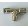 Air-Fluid 3/8" Tube x 1/4" Brass Push-to-Connect Fittings