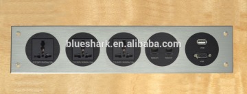 2016 Wall Office Hotel Avaliable Power Socket With Cannon Outlet
