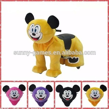 SNA25 Mickey Amusement Park Electric Walking animal Machine