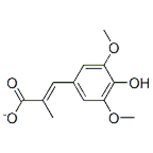 2-प्रोपेनोइक एसिड, 3- (4-हाइड्रोक्सी-3,5-डाइमिथोक्सीफेनिल) -, मिथाइल एस्टर कैस 20733-94-2