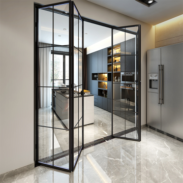 Alu Frameless Folding Windows and Panoramic Balcony Glazing for Glass Curtain Walls - Export to USA