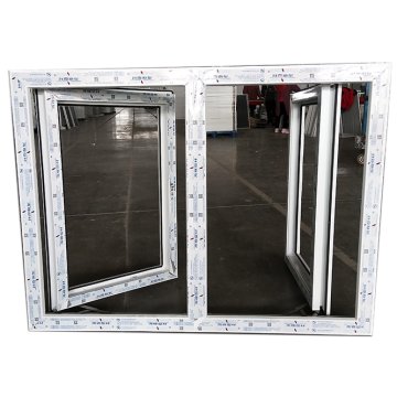 Double Glazed UPVC Hurricane Open Casement Soundproof Energy Efficient Windows for Sale