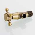 Hardware brass retro color antique triangle valve eight-shaped valve
