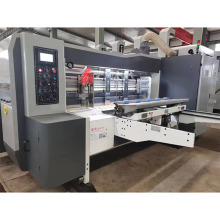 Automatic corrugated printer slotter die cutter box machine