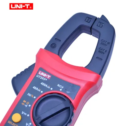 UNI-T Digital Clamp Meter True RMS AC DC current UT203+ UT204+ 400-600A Auto Range Clamp current tester Multimeter