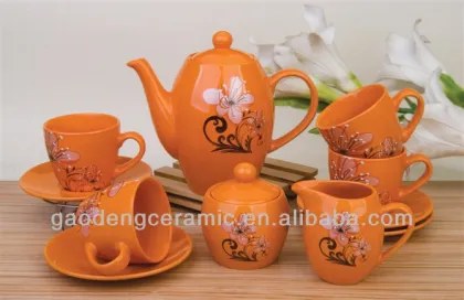ceramic tea set