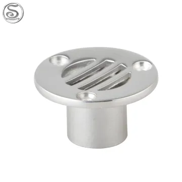 Stainless Steel Boat Thru Hull Fitting & Deck Drain Marine Hardware