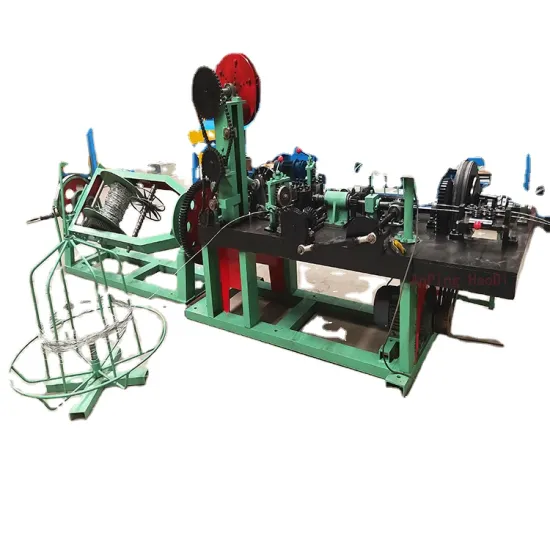 Fully Automatic Single/Double Strand Twisting Anti-Climbing Barbed Wire Fence Machine