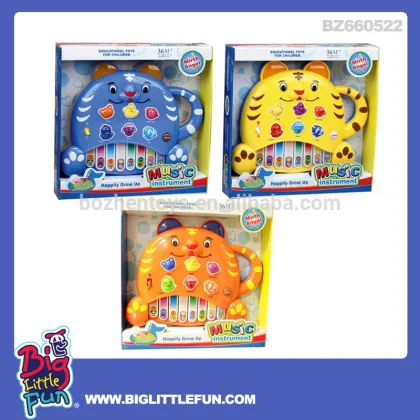 Children toys musical animal piano with light and music