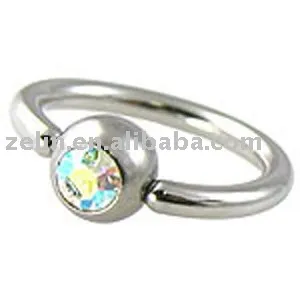 aurora borealis gem bead ring