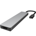7 in 1 USB C Dock met 4khdmi