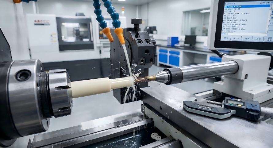 PTFE-filled CNC parts