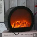 Linterna de chimenea LED de llama de simulación recargable USB