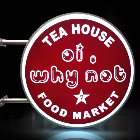 LED illuminated Vacuum Forming Lighted Box signs