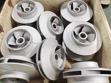 Investment casting aluminum water pump impeller