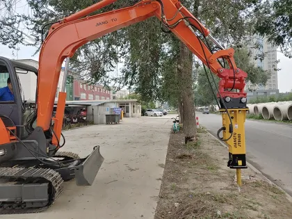 JIANGTU Brand Hydraulic Breaker Hammer for Excavators - CE Certified