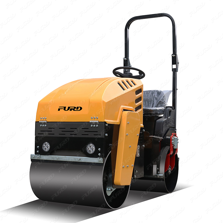 FYL-880 New Technology Vibrating Road Roller 1 Ton Concrete Road Roller