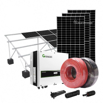 Servizio di sistema solare unico: Jinko Longi JA Trina PV in ardesia ganci per piastrelle e inverter in griglia
