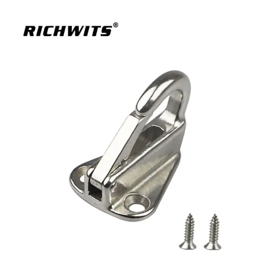 Marine hardware yacht accessories Stainless Steel 316 Hardware Spring Fender Hook With Spring Snap Hook For Tug Boat