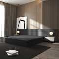 1.8 meters master bedroom floor low bed