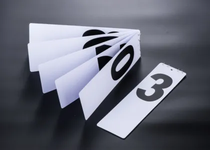 Flip Numbers Supermarket Price Chart