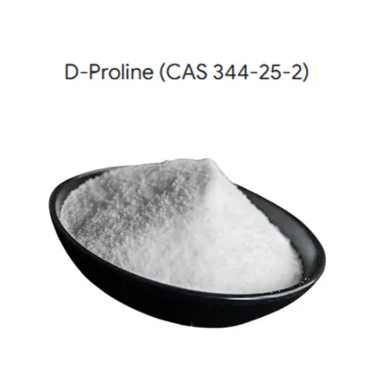 Pharmaceutical Grade D-Proline Powder CAS 344-25-2