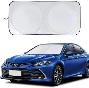 Foldable Summer Car Windshield Sun Shade - Durable UV Protection