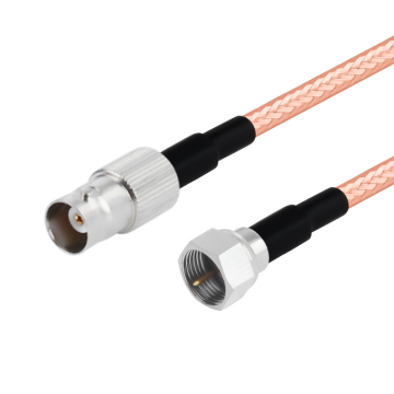 RG142 BNC Female to F Male Cable Assembly