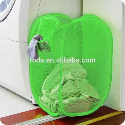 MuJi China wholesale mesh laundry baskets,baskets for storage,foldable storage,laundry basket corner basket