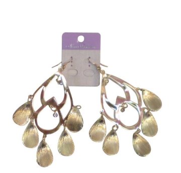 metal earring dangle earring drop earring