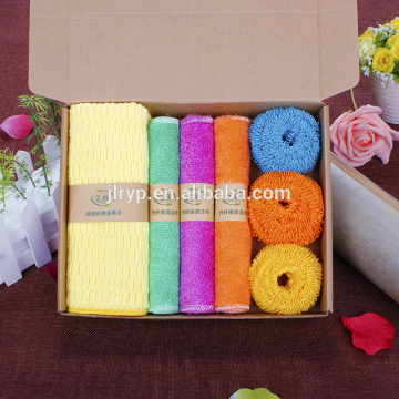 Jiuli cleaning products household cleaning gift pack 3 for kitchen