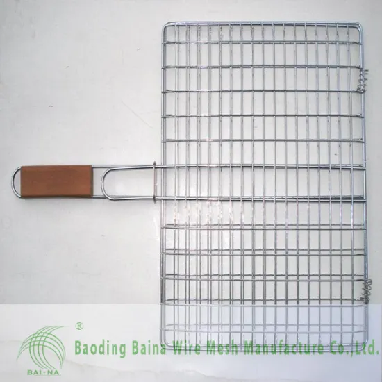 BBQ barbecue mesh / bbq grill wire mesh supplier /stainless Steel BBQ grill (factory)