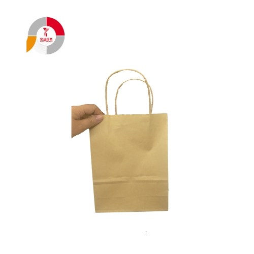 हैंडल के साथ लचीला डिजाइन पेपर गिफ्ट बैग