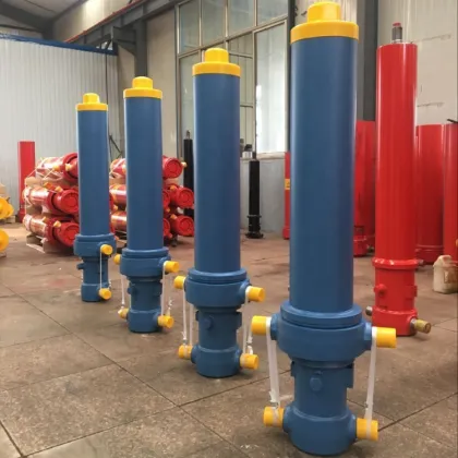 Hyva Type Long Stroke 12m Hydraulic Telescopic Cylinder for Lifting